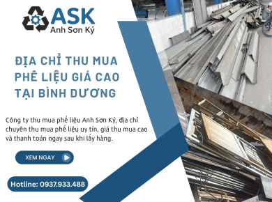 Địa Chỉ Thu Mua Phế Liệu Giá Cao Tại Bình Dương