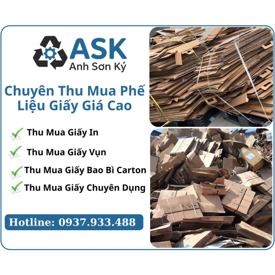 Thu Mua Phế Liệu Giấy Giá Cao