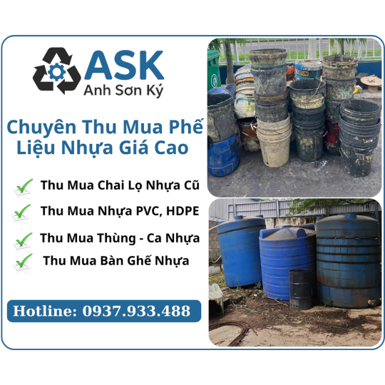 Thu Mua Phế Liệu Nhựa Giá Cao