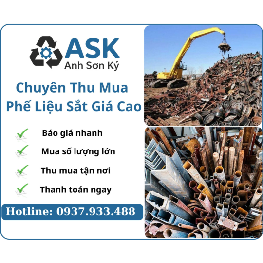 Thu Mua Phế Liệu Sắt Giá Cao