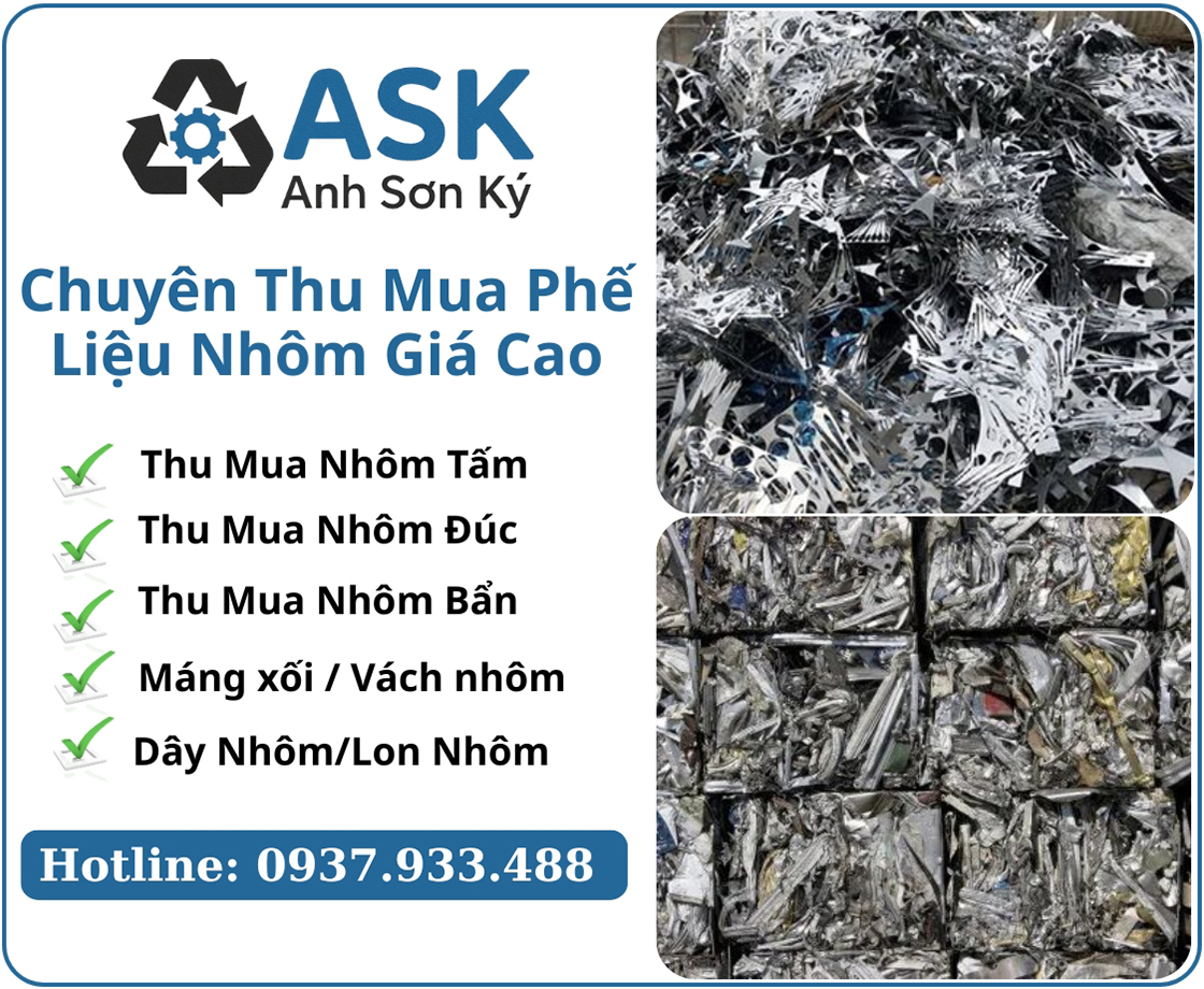 thu mua phế liệu nhôm giá cao