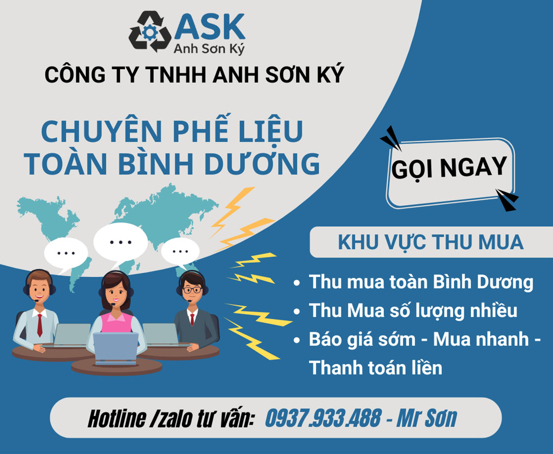 Thu Mua Phế Liệu Bình Dương