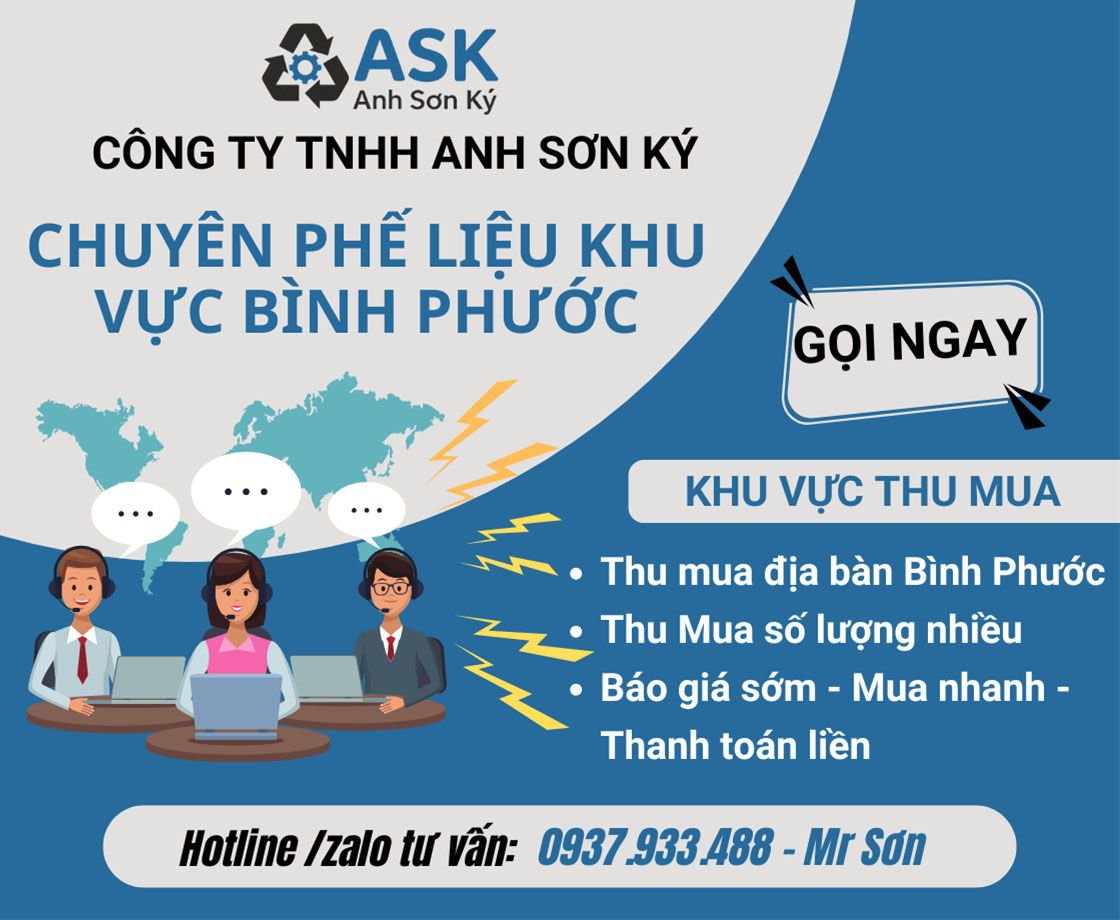 Thu Mua Phế Liệu Bình Phước