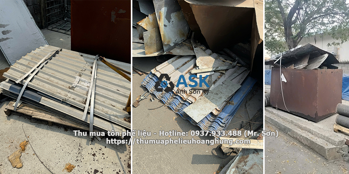 thu mua tôn phế liệu