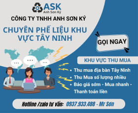 Thu Mua Phế Liệu Tây Ninh