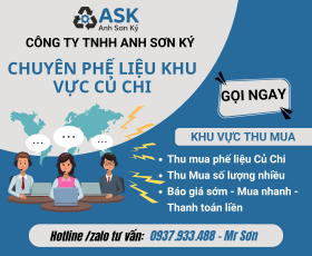 Thu Mua Phế Liệu Củ Chi